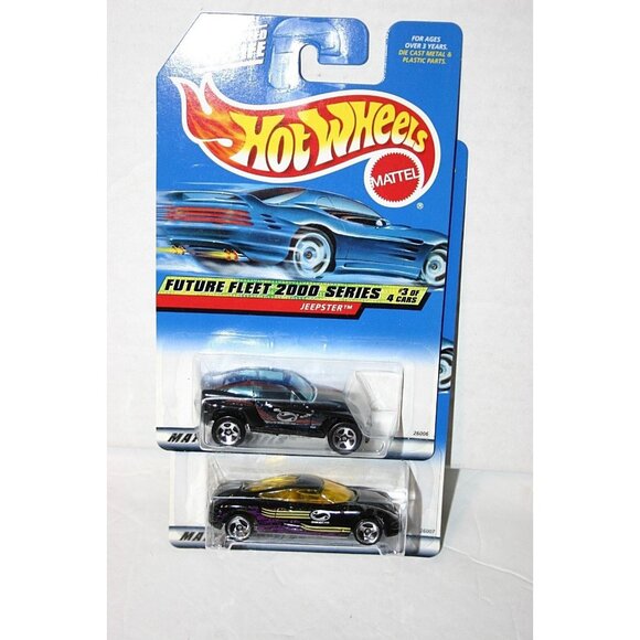 Hot Wheels Future Fleet 2000 Series Jeepster # 003 Thunderbolt # 004 lot (2) - Picture 3 of 5